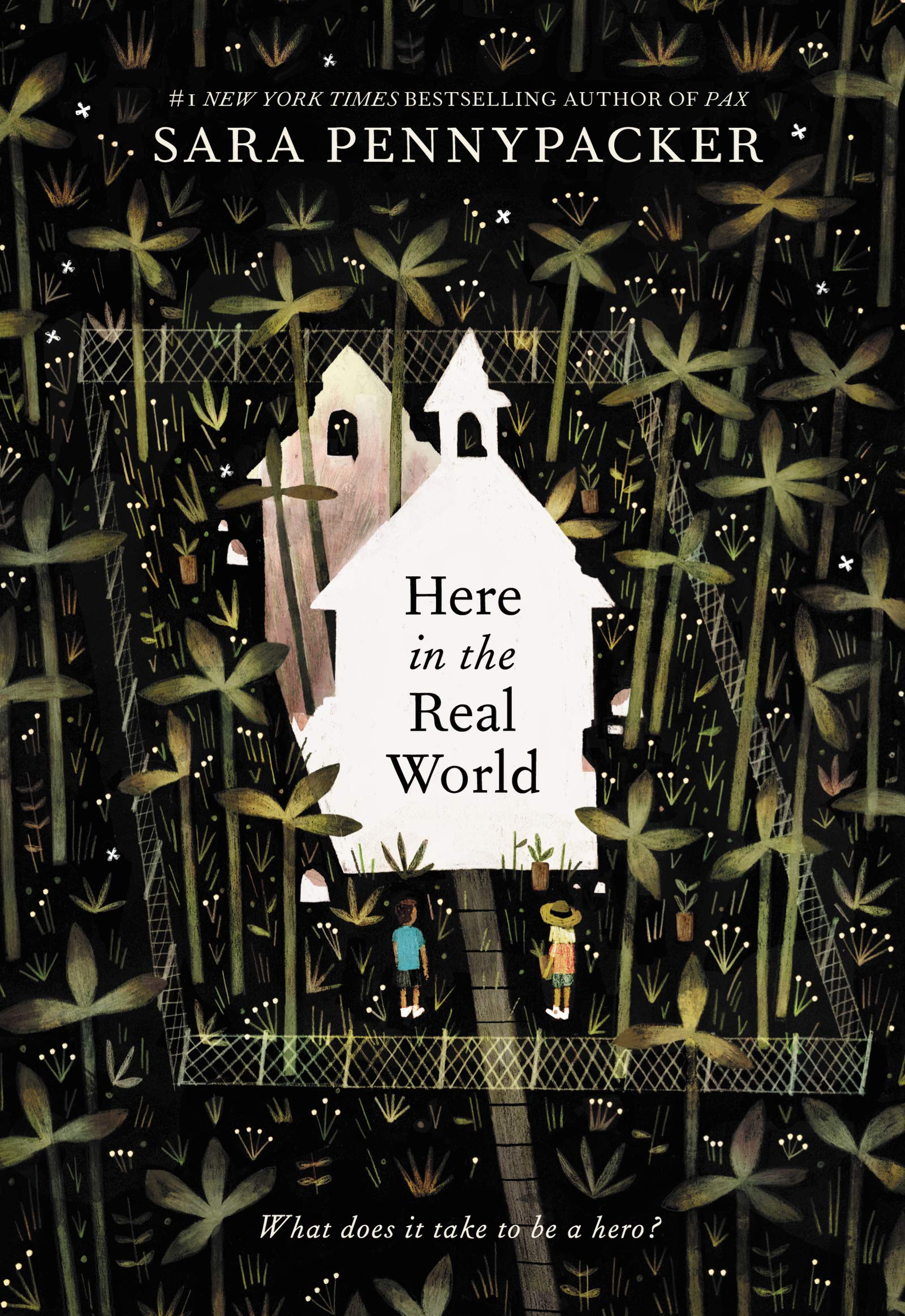 cover photo of Here in the Real World by Sara Pennypacker