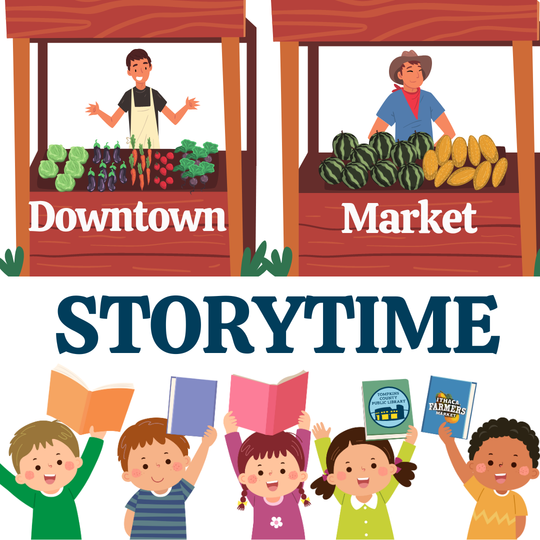 Downtown Storytime graphic