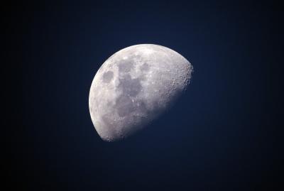 Waning gibbous moon