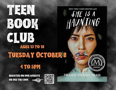 Teen Book Club October