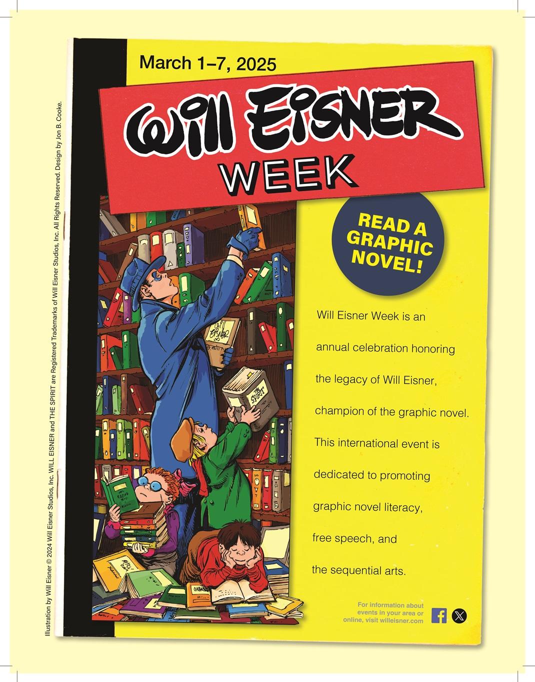 Poster for Will Eisner week